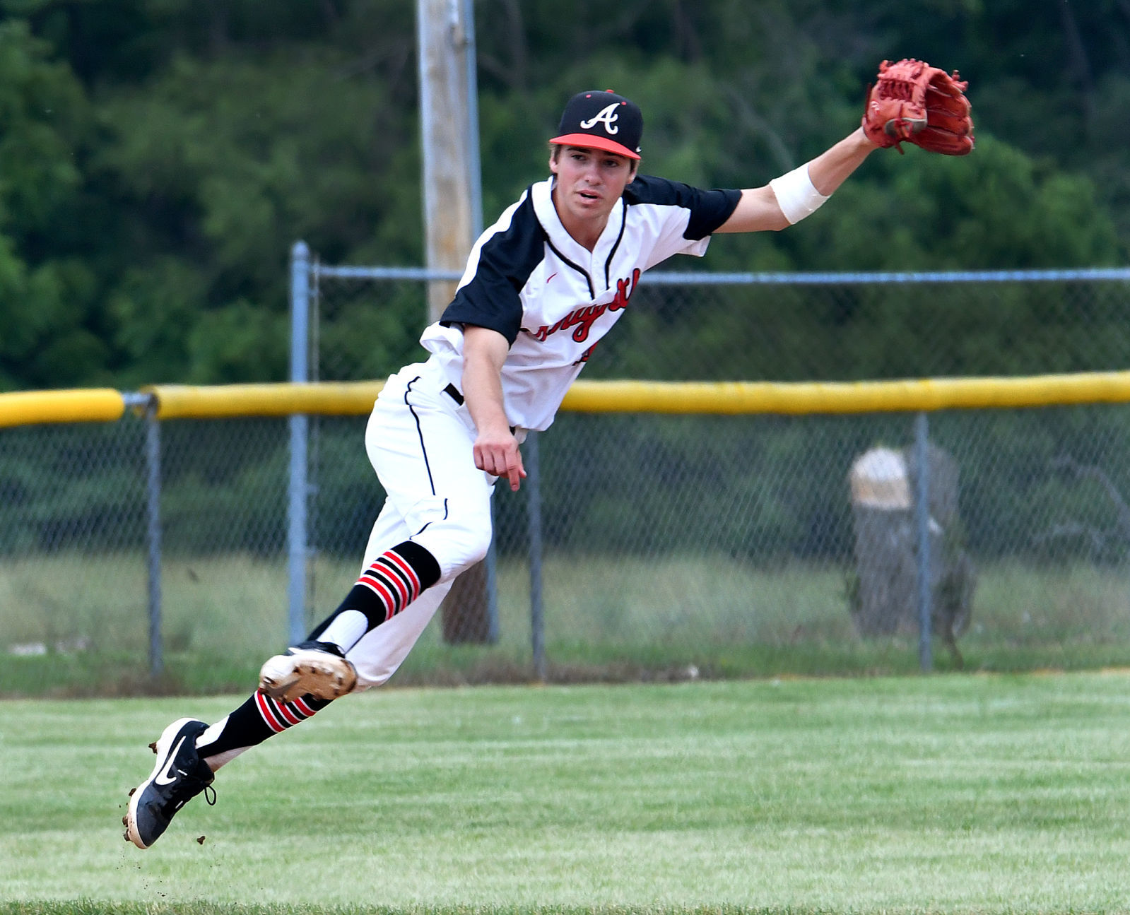Davenport West at Assumption baseball